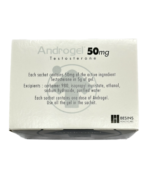 Androgel (Testosterone Gel) 50mg | Official Onsuro Gel Treatment for Low T   昂斯妥凝胶 新加坡在线购买 - Image 2